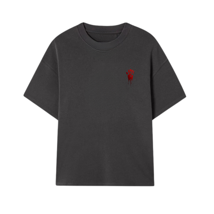 Distopic Bear T-Shirt Anthracite