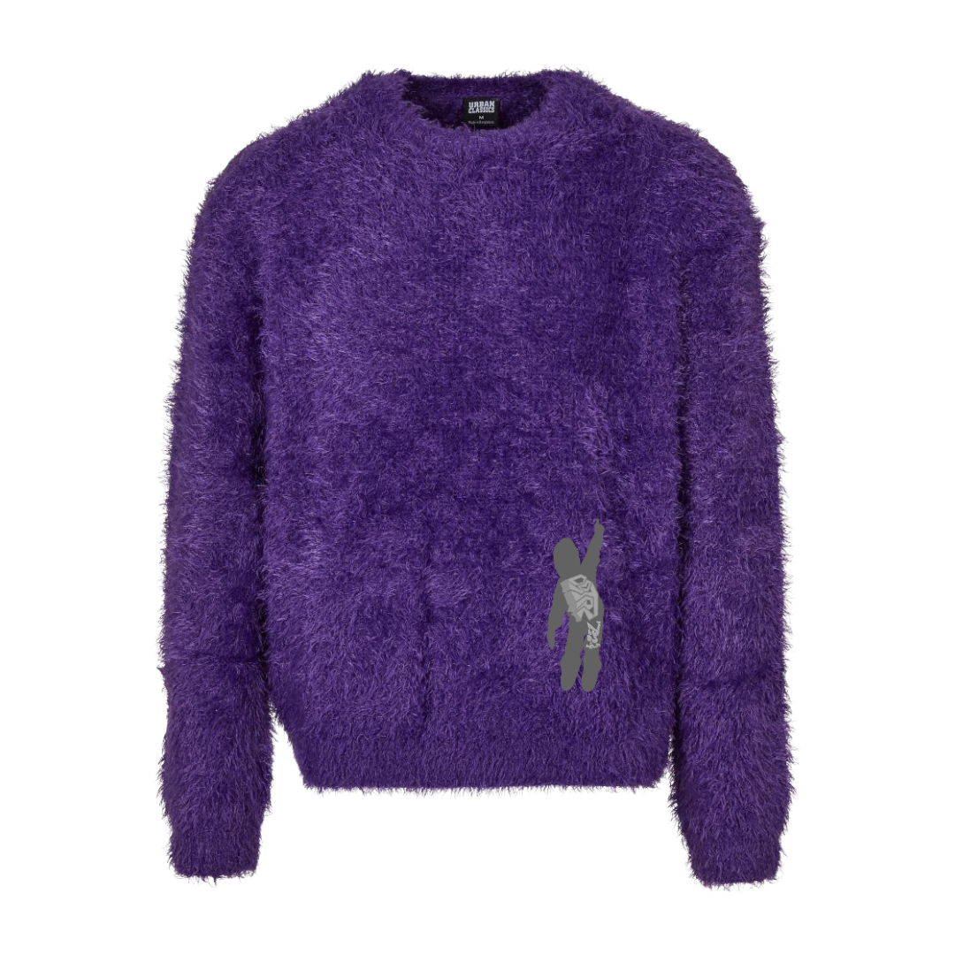 FEATHER SWEATER REALVIOLET